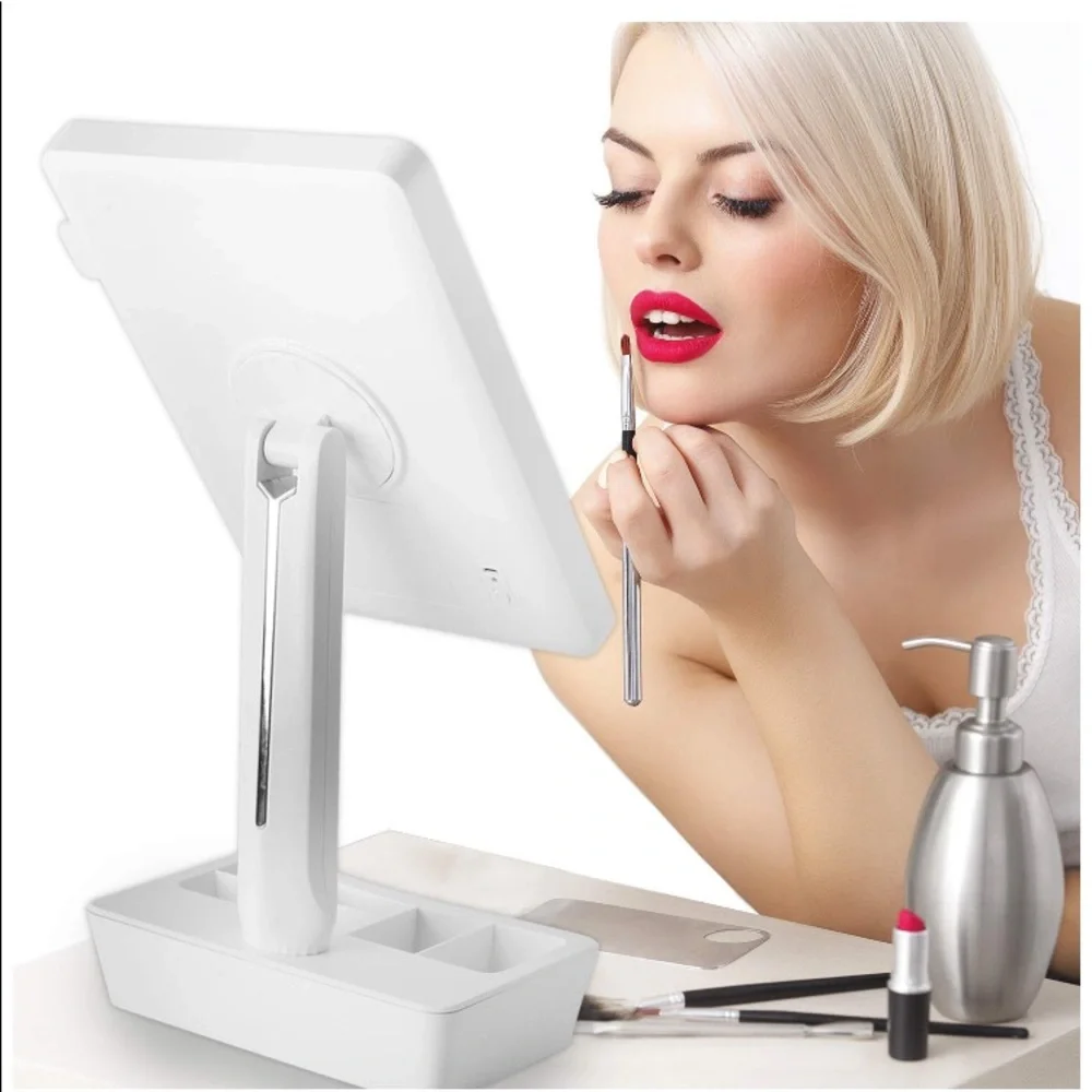 LED Lighted Large Vanity Makeup Mirror